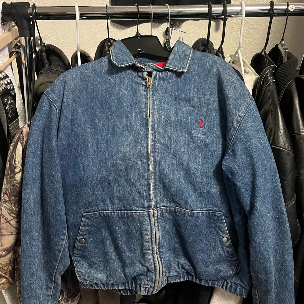 Vintage Ralph Lauren Red Polo Jacket